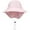 Pink, variant on Children's Wide Brim Sun Hat for Kids UV Protection Summer Safari Cap with Neck Flap Breathable Mesh Panels Adjustable Chin Strap for Outdoor Beach Play Fishing Hiking Travel Accessory