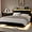 Black, variant on Einhomn Twin Size Floating Bed Frame with LED Lights & Charging Station,Wood Platform Bed Frame with Storage Headboard,Noise Free,No Box Spring Needed,Easy to Assemble-Black