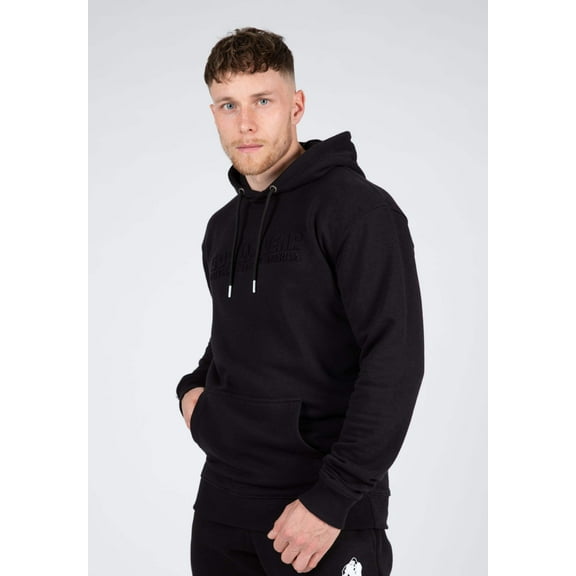 Crowley Men's Oversized Hoodie - Black