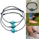 thumbnail image 3 of Women Boho Turquoise Turtle Ankle Chain Anklet Bracelet Foot Chain Beach Jewelry, 3 of 4