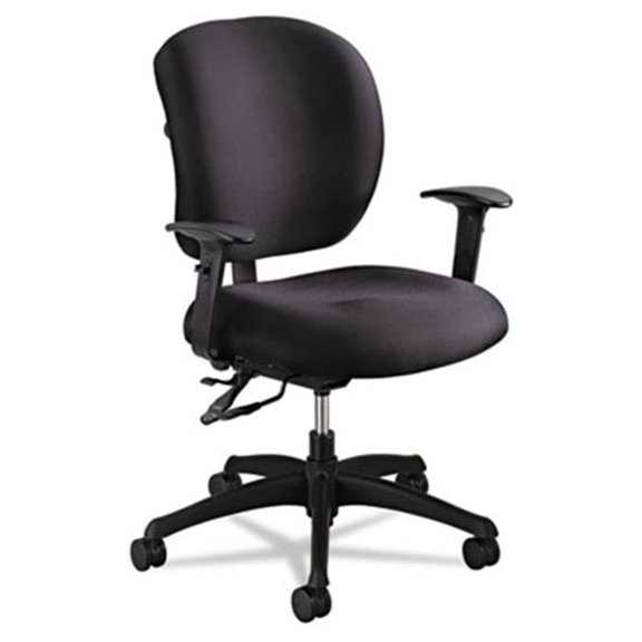 Alday Intensive Use Chair Black Back-Seat Black Base