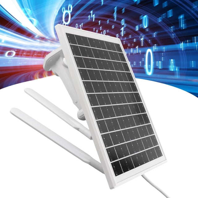 Módem Enrutador 4G LTE Con Energía Solar, Extensor WiFi Solar De 300 Mbps, Rango WiFi De Larga Duración De 164 Pies Con Ranura Para Tarjeta SIM Para área Exterior Para Wins 7 8