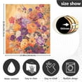 thumbnail image 3 of BZSMCE Dishwasher Magnet Cover Magnetic Sticker Creatively Vibrant Floral Symphony Printed 23"x26", 3 of 6