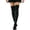 Black#3, variant on Fengactive Womens Halloween Over the Knee Socks Graphic Print Thigh High Novelty Socks Stretch Fit