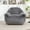 Dark Gray  - 1, variant on Giant Bean Bag Chair for Adults - Spacious Design with Armrests, Memory Foam Filler, Comfy Sofa for Living Room & Bedroom