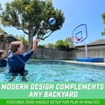 thumbnail image 6 of GoSports Premium Acrylic Backboard Splash Hoop ELITE with Water Weighted Base - Pool Basketball Game for Inground Pools, 6 of 6