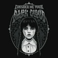 thumbnail image 2 of Juniors Wednesday Consider Me Your Dark Cloud Portrait T Shirt, 2 of 2
