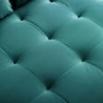 thumbnail image 6 of Modway Valour Performance Velvet Loveseat in Teal, 6 of 10