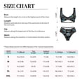 thumbnail image 6 of Wukai Cool Off-Road Vehicle Women's Bikini Set Two Piece,wimsuit High Waisted V Neck Twist Front Adjustable Spaghetti Straps Bathing Suit-X-Large, 6 of 7