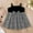 Black, variant on SDJMa Toddler Kid Baby Girls Plaid Princess Dress Elegant Bow-knot Casual Clothes