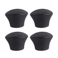thumbnail image 3 of Juego de 4 pomos para tapas de ollas con tornillos, utensilios de cocina, mango de madera resistente al calor, para sartenes, cazuelas y cacerol negro, 3 of 8