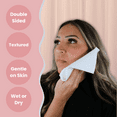 thumbnail image 4 of Tact Squad 50 Pack Large Disposable Face Towels Soft Cotton Facial Wipe, 4 of 5