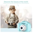 thumbnail image 2 of Camara Digital Niños Uso Rudo Full Hd Fotos Video 1080p Azul Genérico WEB.35, 2 of 5