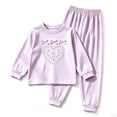 thumbnail image 2 of Angala Outfits for Big Girls Graphic Sleepwear with Pants Sets Girl Fall Season Casual Clothes, 2 of 4