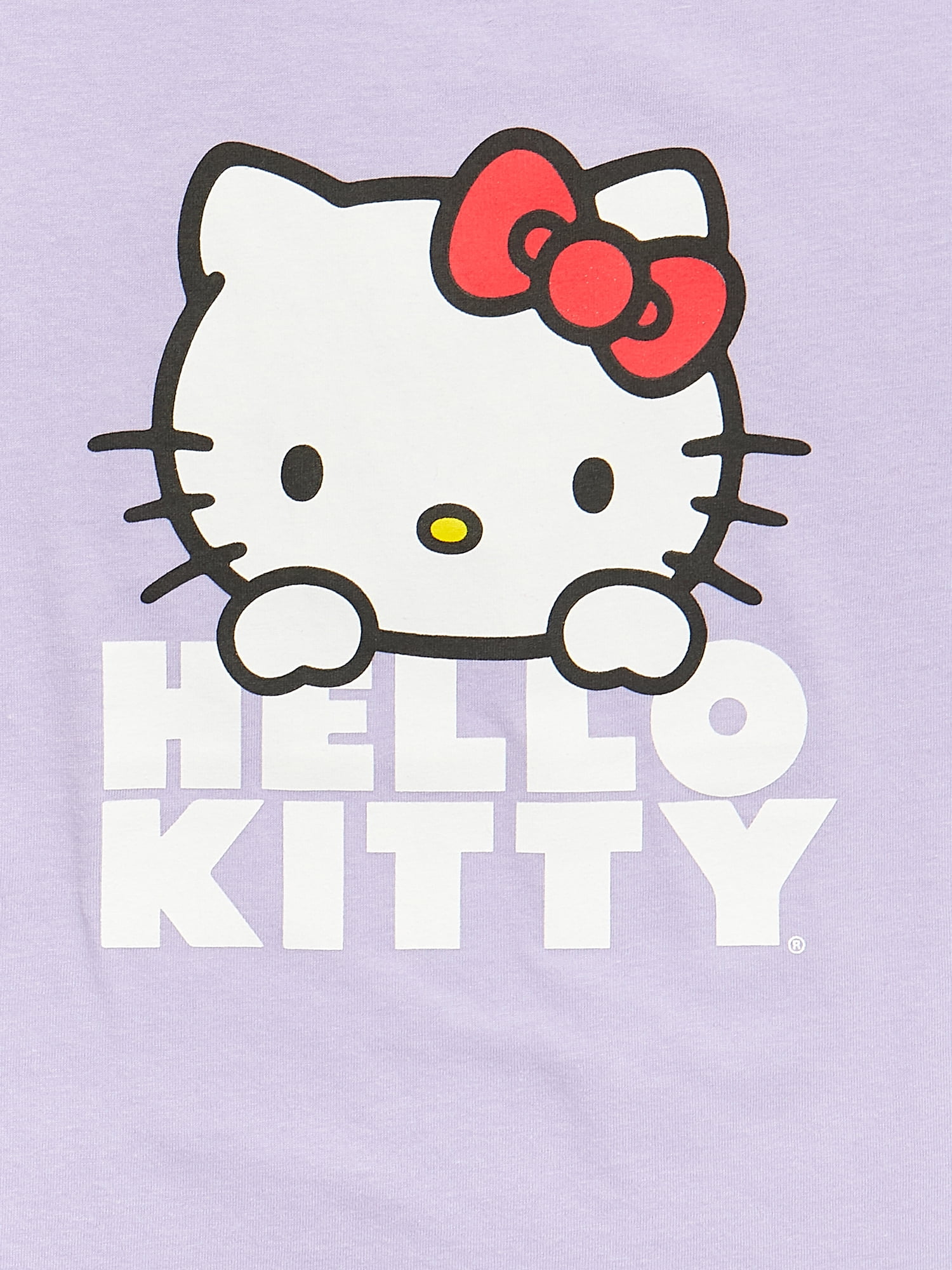 Hello Kitty Girls Graphic T-Shirt with Short Sleeves, Sizes 4-16