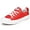 Red #B, variant on Women's Canvas Shoes Lace up Flat Sneakers Comfort Casual Walking Shoes School Shoe