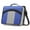 Blue & Gray, variant on MoKo Zipper Binder, 3 in 3 Ring 600 Sheet Capacity Binder Organizer with Shoulder Strap, School Supplies, Black