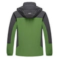 thumbnail image 4 of Diamond Candy Men's Hooded Waterproof Jacket Lightweight Rain Jacket Outdoor Casual Sportswear, 4 of 6