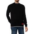 thumbnail image 2 of HUGO Saikk 1/4 Zip Knit, Black, 2 of 6