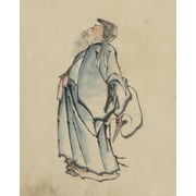 Print: Fukurokuju, The God Of Wisdom, Wealth, Long Life, And Happiness