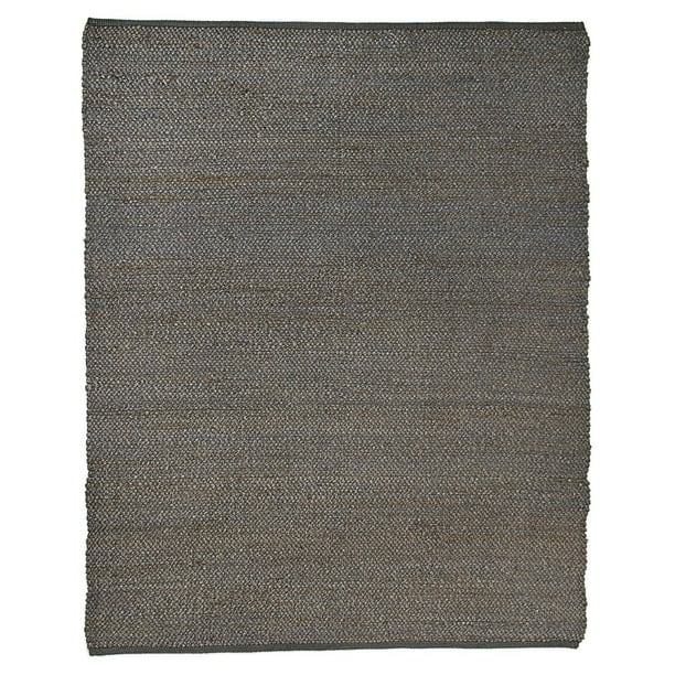 Portland Gray Jute Rug 4' x 6'