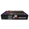 thumbnail image 4 of Mezcladora PROSOUND PAMX-08FX 8 Canales Bluetooth Usb, 4 of 4