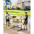 thumbnail image 2 of Yiwa Freestanding Kayak Storage Rack, Heavy Duty Storage Solution for Garage and Outdoor Use, Ideal Rack for Kayak, Canoe, Surfboard, and Paddleboard Storage, 2 of 7