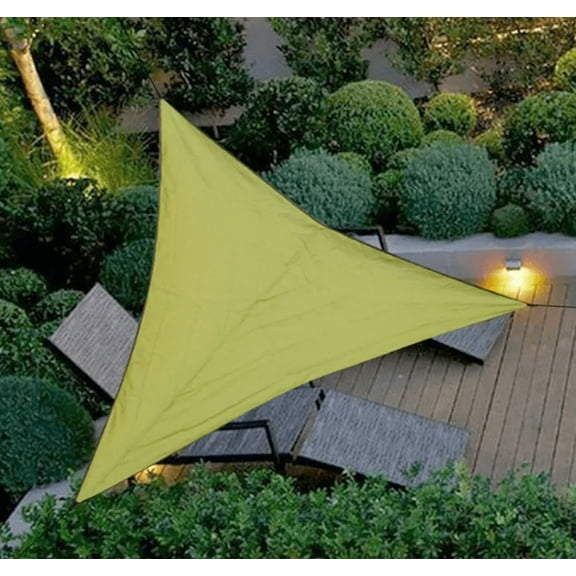 Shade Cloth(118.11x118.11x118.11in)  Courtyard Balcony Sun Shade Sail  Foldable Sunshade Cloth Landscape Rain Shed  Shade Canopy Suitable for Terrace  Yard  Deck  Garden  Outdoor Activiti