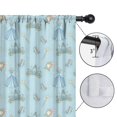 thumbnail image 4 of Blackout Kids Curtains,Princess Pattern Childrens Insulated Curtains Set Of 2,Bedroom Essentials,Toddler Room Decor 52"x63", 4 of 5