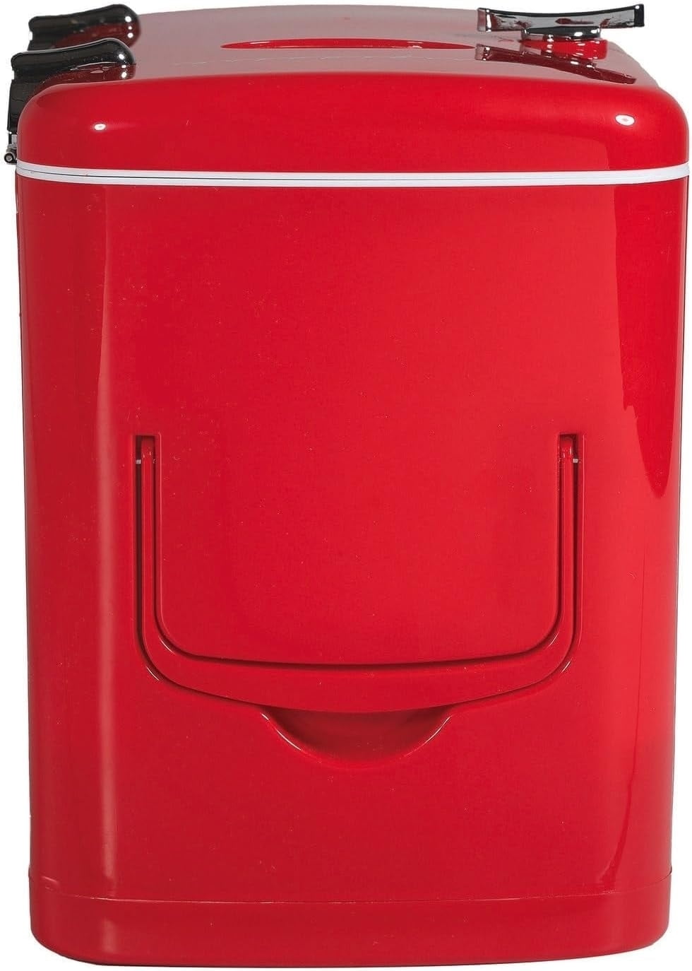 Pre-Owned Frigidaire 6 Can or 4L Mini Retro Personal Fridge Cooler Red EFMIS229-RED