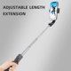 thumbnail image 4 of Estabilizador cardán para teléfono inteligente con trípode extensible Selfie Stick, control remoto inalámbrico y estabilizador de video para teléfono,11 kaili Sencillez, 4 of 5