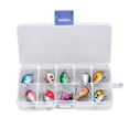 thumbnail image 1 of 10 cebos de pesca HENGJIA, señuelos artificiales de plástico, cebos de natación realistas, accesorios para pesca, 1 of 11