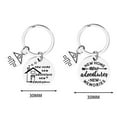 thumbnail image 5 of New Home Keychains Housewarming Gift, 2pcs New Home Keyrings, Home Keychain, House Keyring, Matching Keyring New Home Housewarming Celebration Gifts for Couple House New Home, 5 of 8