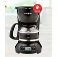 thumbnail image 2 of EUROSTAR CM720BT 4-Cup Programmable Coffeemaker, Black, 2 of 4