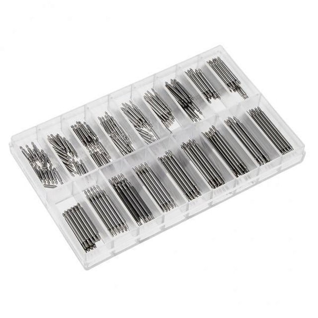 lionlar 4-13pack Acier Inoxydable Ressort Barres Sangle Goupilles pour Horloger 5 Pcs