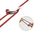 thumbnail image 3 of Splihome Outdoor Camping Tent Accessories Double Eye Aluminum Alloy Wind Rope Adjuster silver, 3 of 8