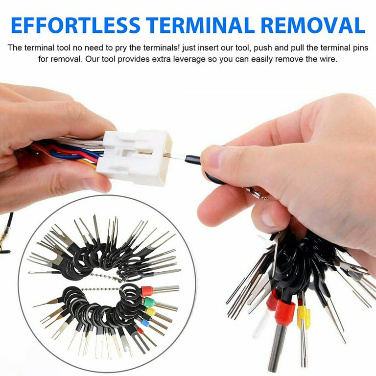 36Pcs Terminal Removal Tool Kit Depinning Tool Electrical
