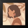 thumbnail image 2 of Barnes, Victoria 20x20 Black Modern Framed Museum Art Print Titled - Fruit Earring IV, 2 of 5