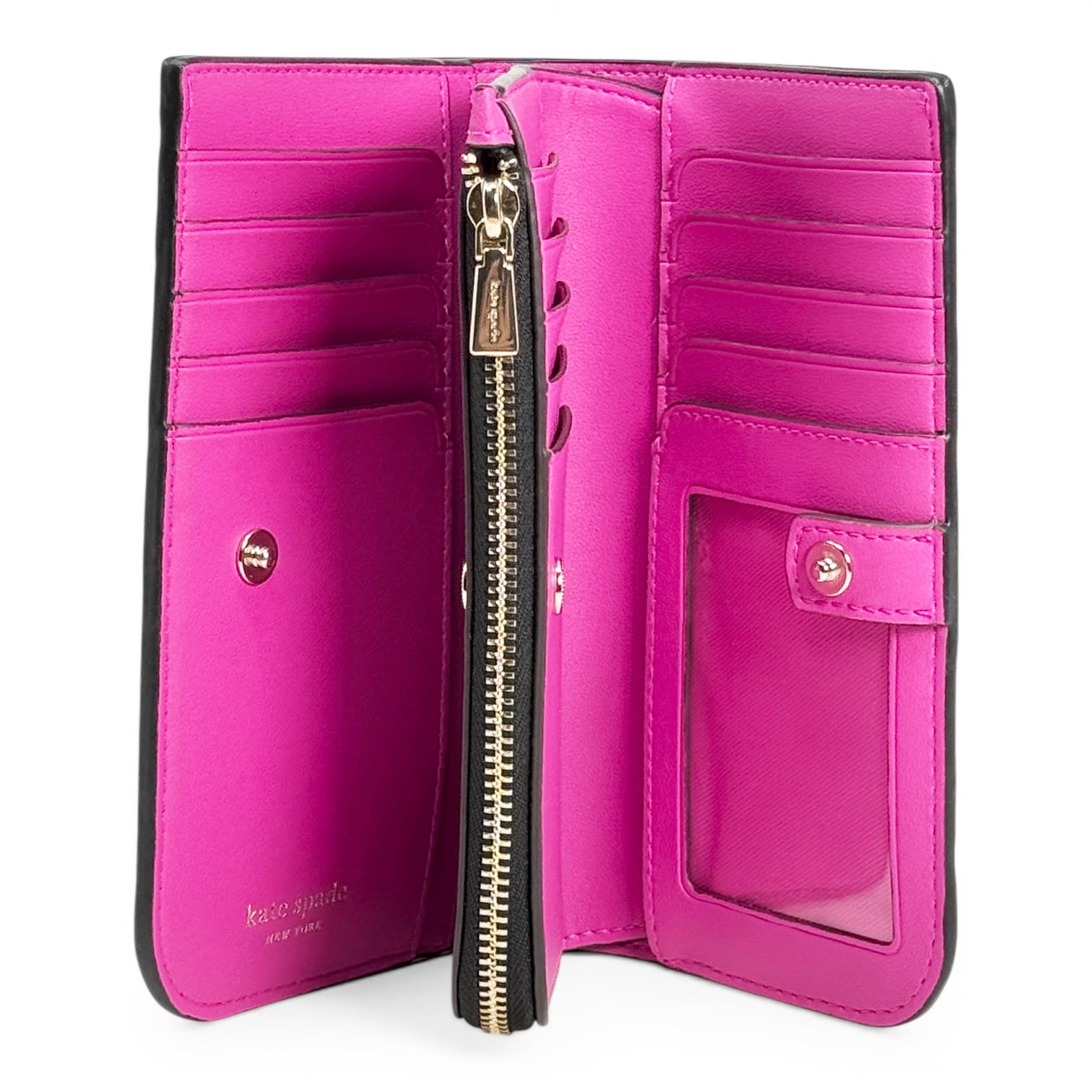 Kate Spade New York Women's  Medium Floral Bifold Wallet (Multi)