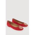 thumbnail image 2 of Women's Geometric Pendant Ballet Flats, 2 of 6
