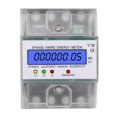 thumbnail image 1 of 3 Phase 4 Wire Energy Meter 220/380v 5-80a - Energy Consumption Kwh Meter Din Rail Installation Digital Electric Power Meter With Lcd Backlight Displa, 1 of 2