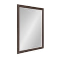 thumbnail image 2 of DesignOvation Beatrice Framed Wall Mirror, 27x39, Walnut Brown, 2 of 5