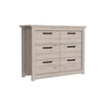 thumbnail image 5 of Tuhome Eiffel Kitchen Pantry with Two Open Shelves, Single-Door Cabinet, Multi-Level, 5 of 6