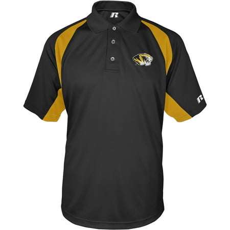 Russell NCAA Missouri Tigers, Men's Synthetic Polo
