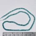thumbnail image 6 of 80cts Natural Blue Zircon Faceted Bead Strand| 3x2mm to 3x1.5mm|Approx 252 beads, 6 of 12