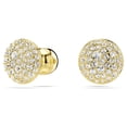 thumbnail image 2 of Swarovski Meteora 5683444 Gold-Tone Plated & Crystal Stud Earrings MSRP $119, 2 of 4