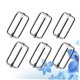 thumbnail image 3 of ADDHAT 100Ud Hebillas Roller De Metal Para Ajustables Plata Resistente Y Duradera, 3 of 7