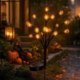 thumbnail image 5 of sruoe Halloween Solar Pumpkin Branch Stake Light, Halloween Decor, Waterproof LED Ground Lamp for Yard, Garden, Patio Layout, 5 of 8