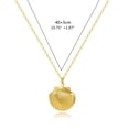 thumbnail image 3 of Fashionable Sea Shells Locket Necklace Photo Pendant Charm Chain 40+5cm Adjustable Length Women Jewelry, 3 of 8