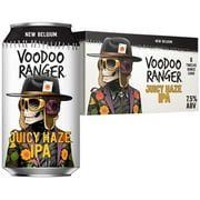 Voodoo Ranger Juicy Haze IPA Craft Beer, 6 Pack, 12oz Cans, 7.5% ABV